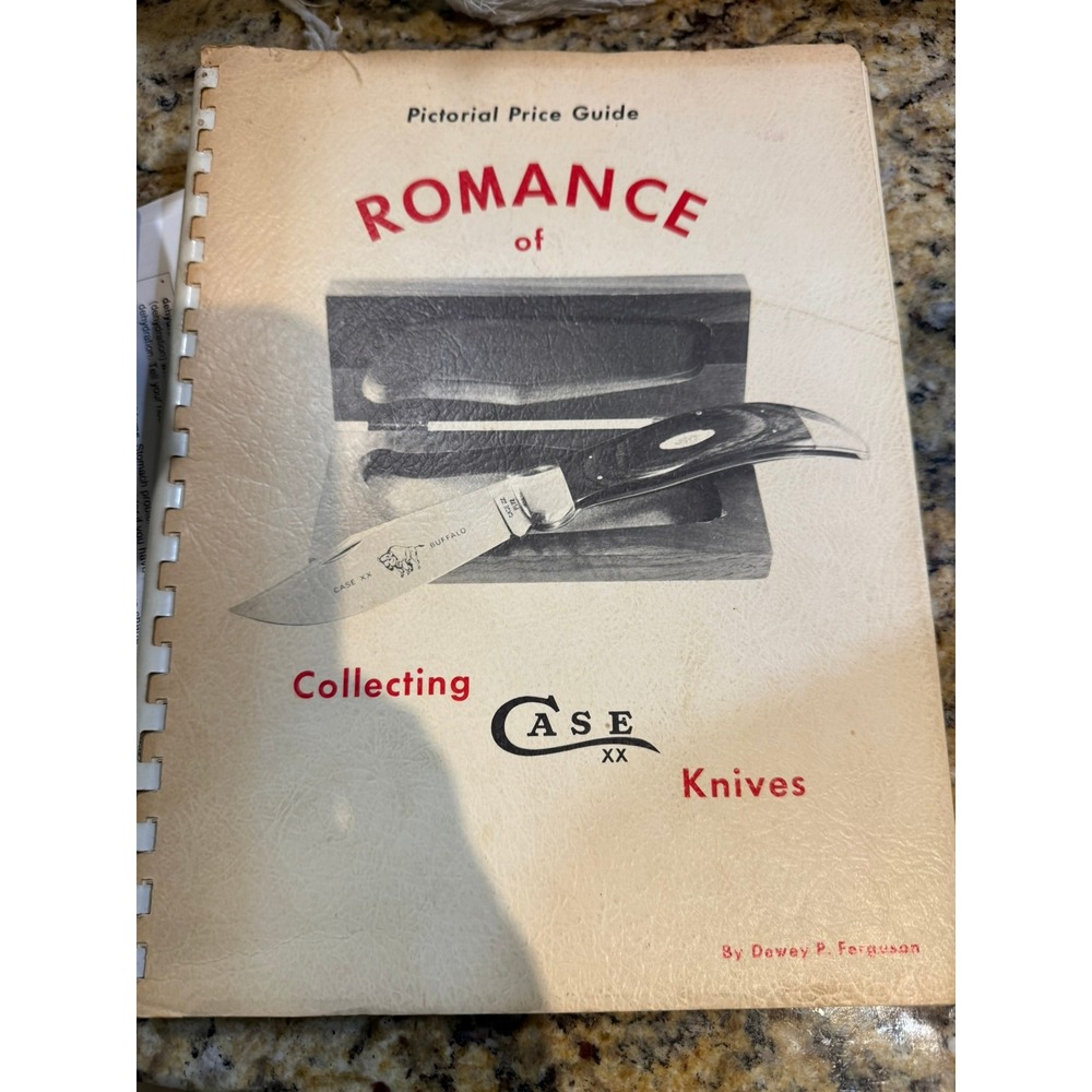 1972 Romance of Collecting Case XX Knives Pictorial Price Guide Dewey P Ferguson